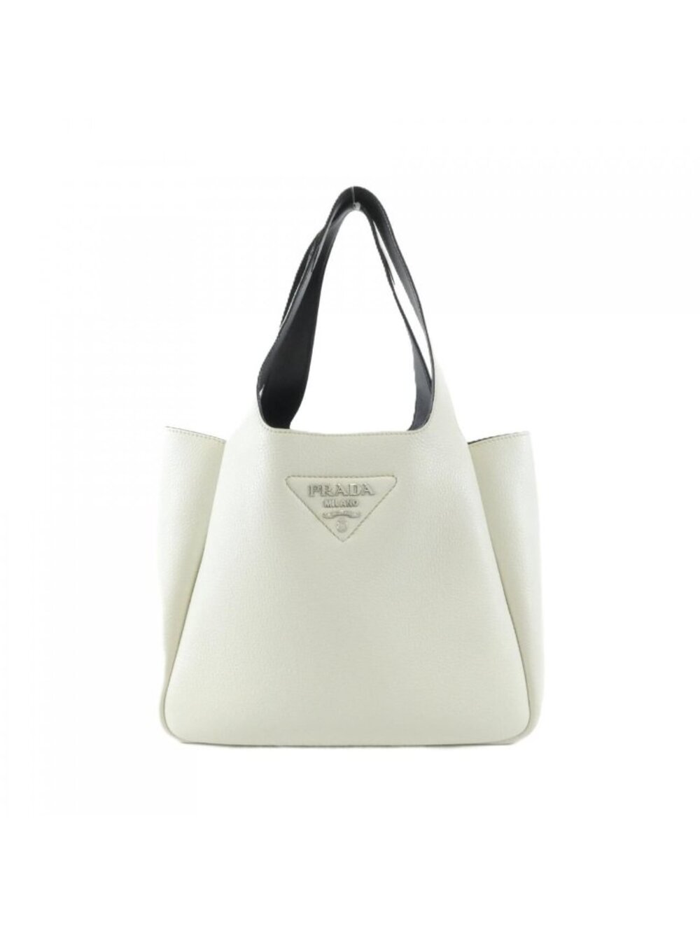 Prada Bag Handbag Silver
